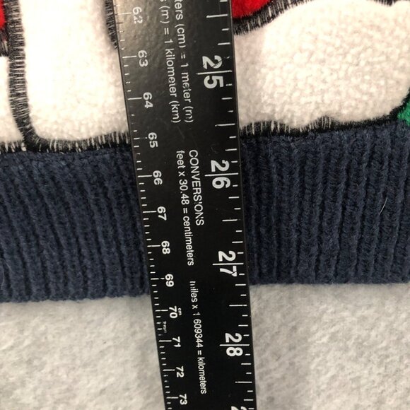 Ugly Christmas Unicorn Size XL Santa Sweater Party Sequin Horn Candy Design 3D - Picture 6 of 8